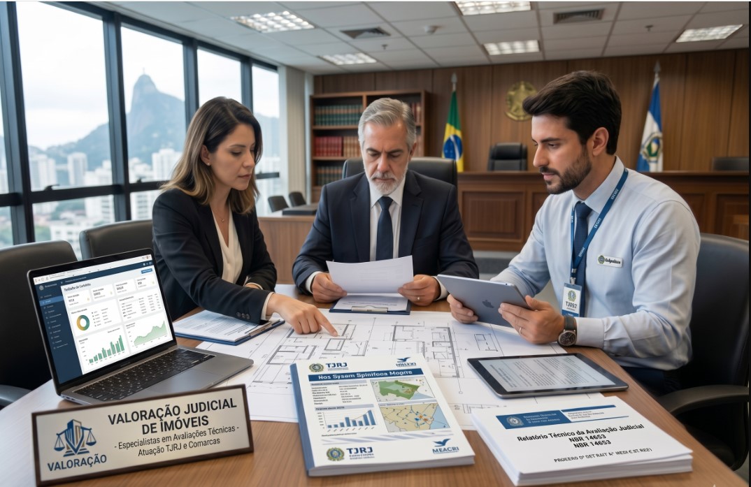 Perícias e avaliações judiciais de imóveis